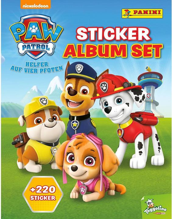 Actual product image Panini Paw Patrol Sticker Album Set