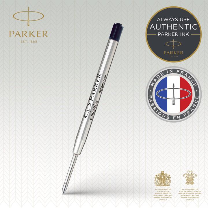Actual product image Parker Pen Quink Flow (Refill, Black, 0.80 mm)