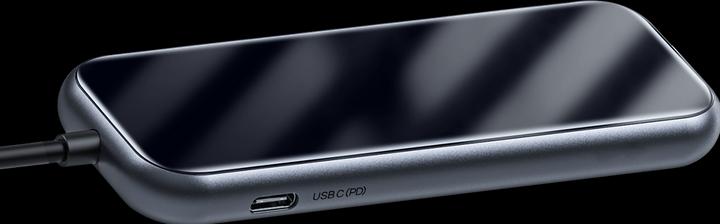 Actual product image Baseus Mirror Series Multifunctional Hub (USB-C, 7 Ports)