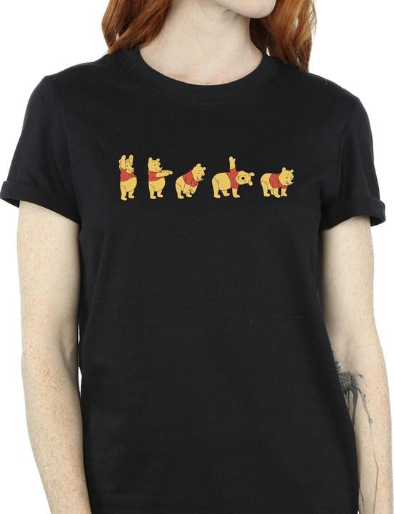 Immagine prodotto Disney Winnie The Pooh Stretching Maglietta Ampia Donna (5XL)