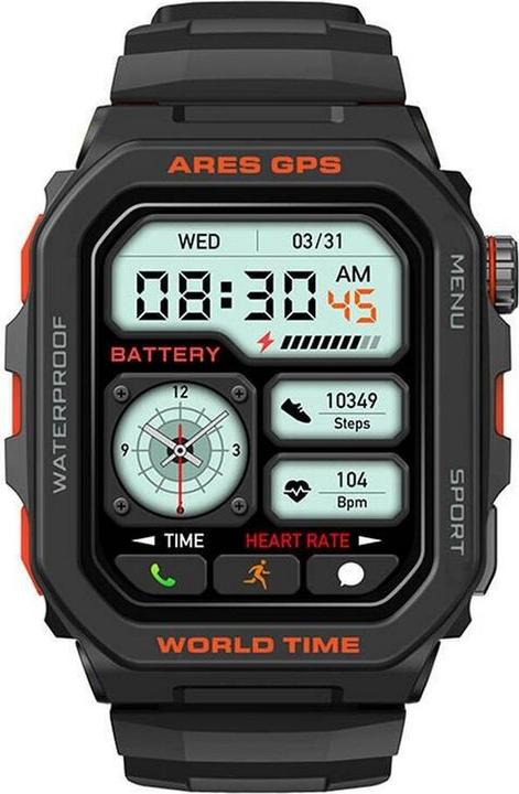 Actual product image Zeblaze Ares GPS smartwatch (black)