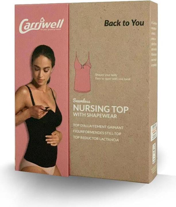 Actual product image Carriwell Nursing top / Shapeware 2 in 1 white S