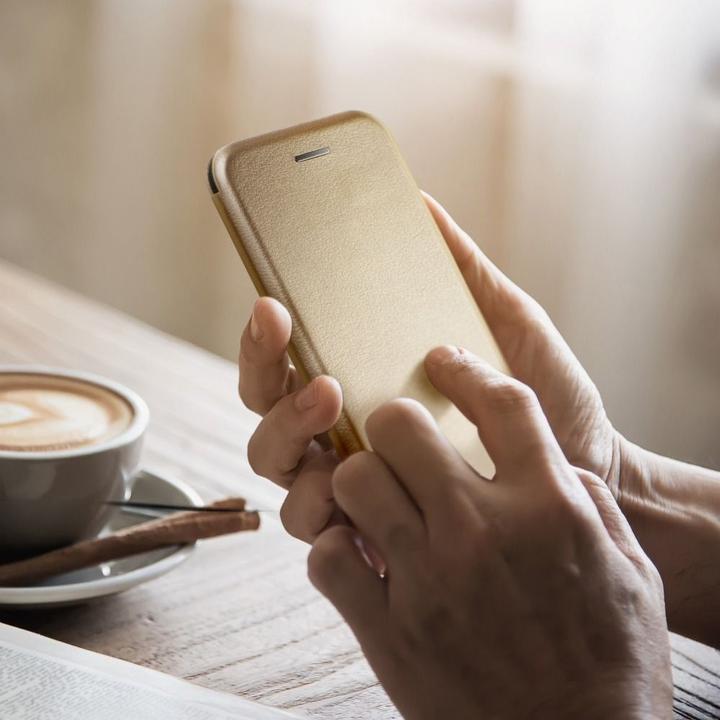 Image du produit Forcell Etui à livres OEM ELEGANCE pour IPHONE 13 Pro Max or (Apple iPhone 13 Pro Max)
