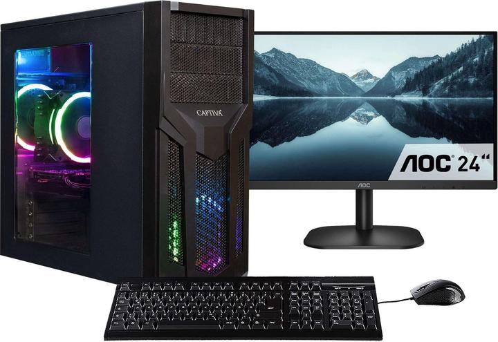 Image du produit Captiva R80-018 (AMD Ryzen 7 5700G, 16 Go, 1000 Go, AMD Radeon Graphics)