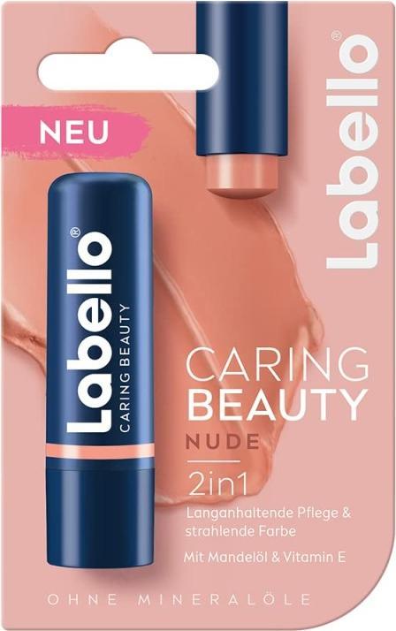 Labello Caring Beauty Nude Stick 4.8g (Sticks de soin)