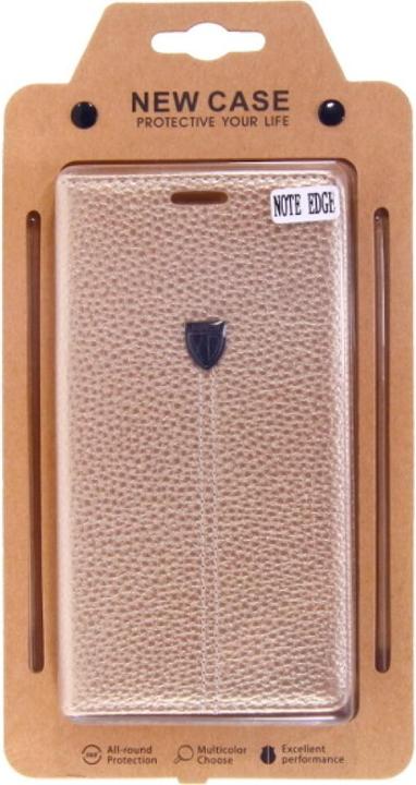Produktbild Xundd Book Case Fashion for Galaxy Note Edge - gold 4250710563982 (Samsung Galaxy Note Edge)