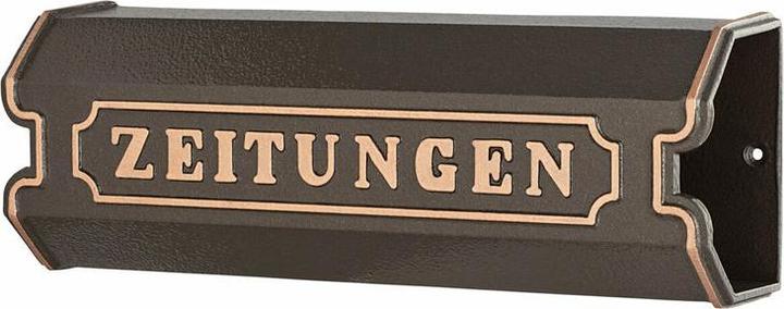 Actual product image Burg Wächter Newspaper roll cast iron newspaper box 1890