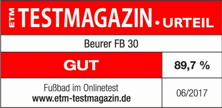 Actual product image Beurer Fb 30