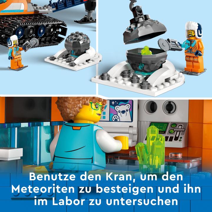 Produktbild LEGO City Arktis-Schneepflug mit mobilem Labor (60378, LEGO City)