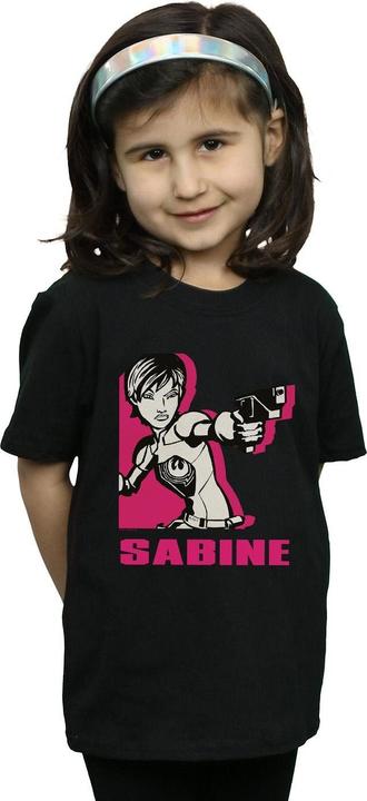 Immagine prodotto Star Wars Rebels Sabine Maglietta Ragazze (140, 146)