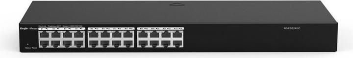 Image du produit Ruijie Commutateur intelligent Gigabit 24 ports, 24 ports RJ45 Gigabit, boîtier en acier montable en rack (24 Ports)