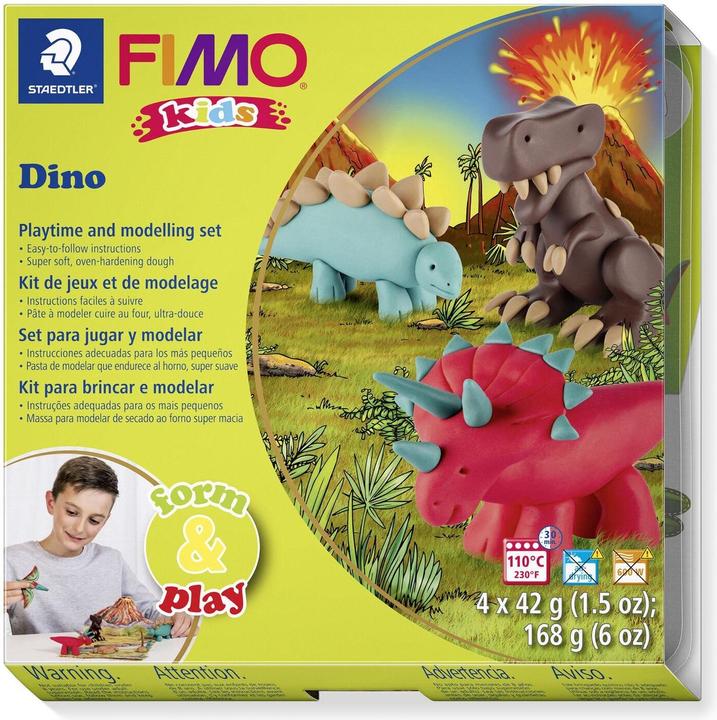 Image du produit Fimo Set Kids Dinosaure (S803407)