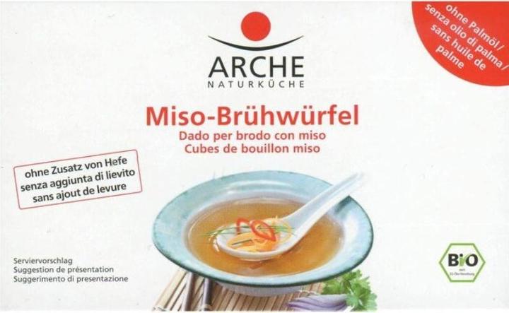 Actual product image Miso bouillon cube organic