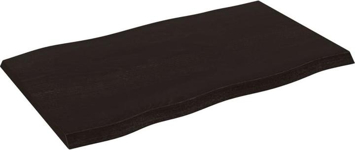 Produktbild VidaXL Tischplatte 100x60x4 cm Massivholz Eiche Behandelt (100 x 60 x 4 cm)