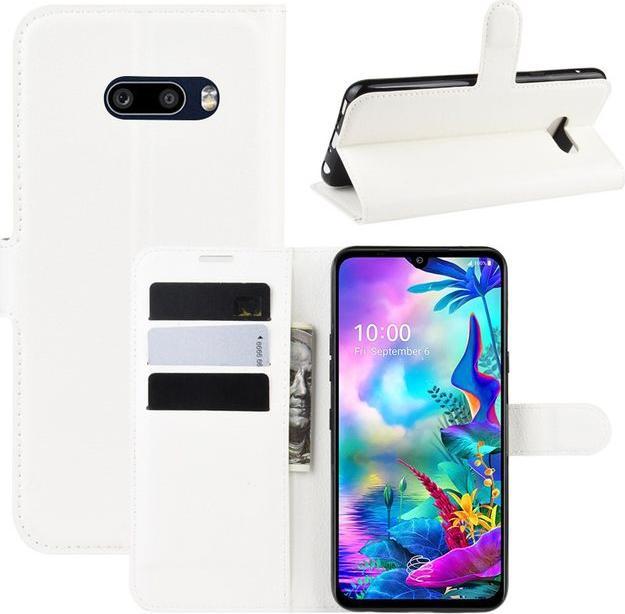 Produktbild MU Classic Litchi Leder Bookcover Series (LG G8X ThinQ)