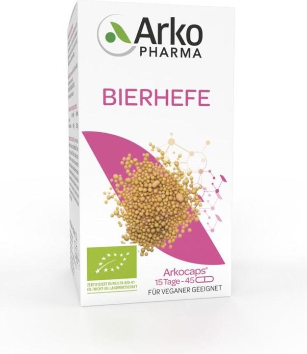 Image du produit Arkopharma Arkocaps Bierhefe Kapseln (45 pièce(s), Capsules, 49 g)