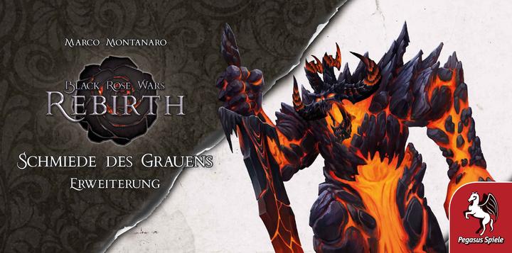 Immagine prodotto Pegasus Black Rose Wars - Rebirth: Forge of Horror, gioco da tavolo, per 2-4 giocatori, a partire da (Tedesco)