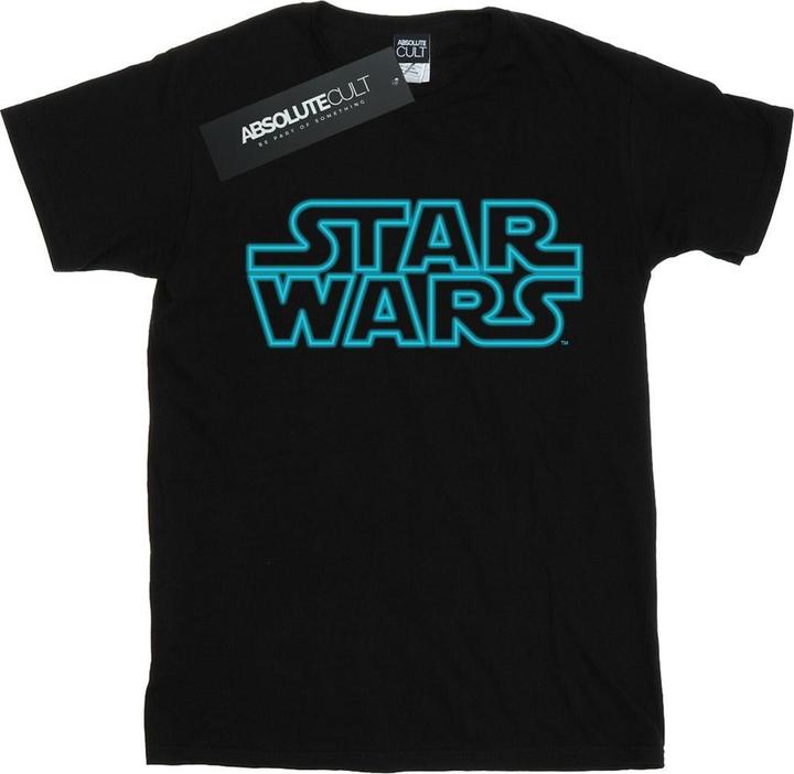 Immagine prodotto Star Wars Neon Sign Logo Maglietta Uomo (S)