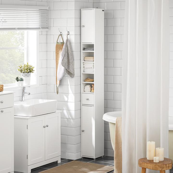 Produktbild SoBuy Bad Hochschrank (20 x 20 x 180 cm)