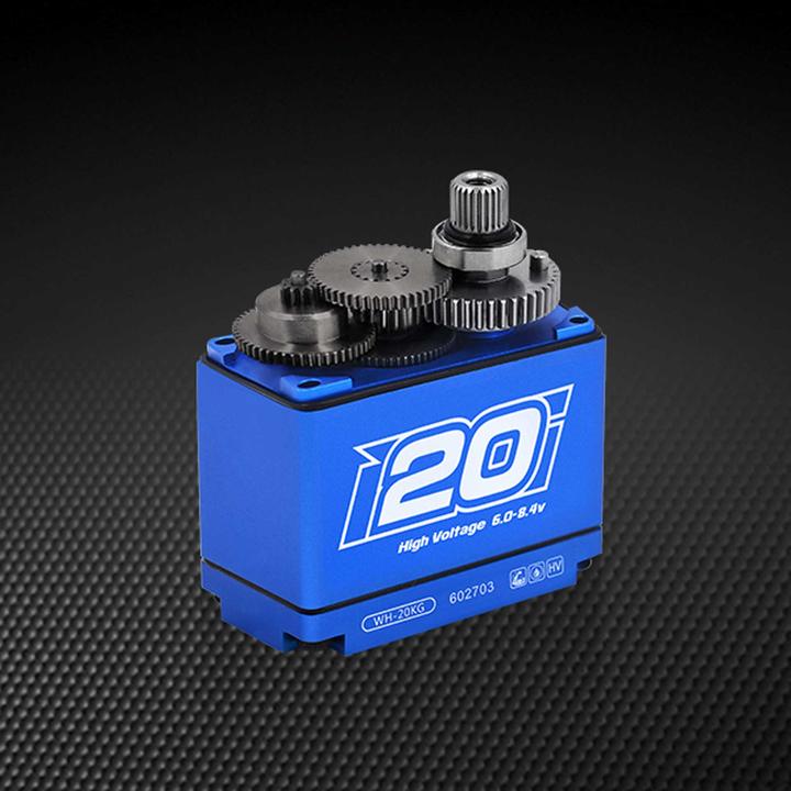 Produktbild Power HD Servo WH-20KG / 20.0kg/0.08sec / 6V - 8.4V / Digital / Waterproof / Alu Case