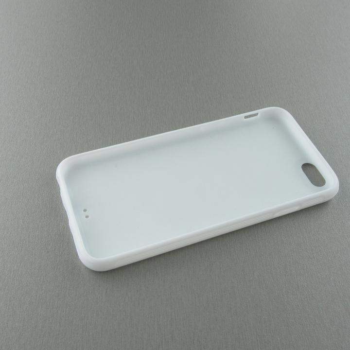 Produktbild PhoneLook Hülle Silikon weiss Purple Pink Pineapple (Apple iPhone 6)