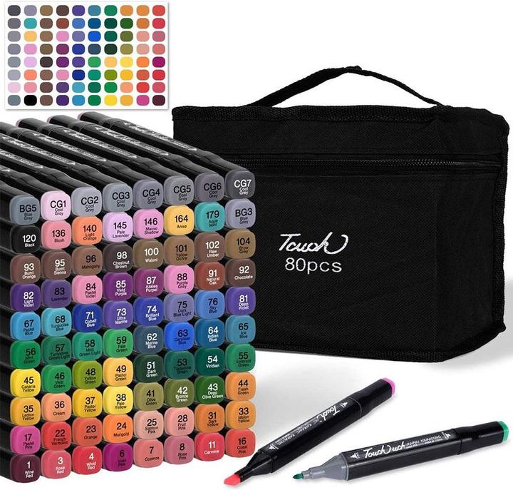 Actual product image I Am Creative Crayons (Different colours, 6 mm, 80 x)