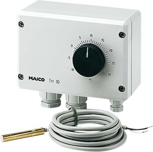 Produktbild Maico MAI TH 10 Thermostat 230V IP54 125x110x69mm Aufputz