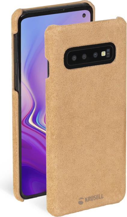 Krusell Broby Cover Samsung Galaxy S10 cognac (Samsung Galaxy S10+)
