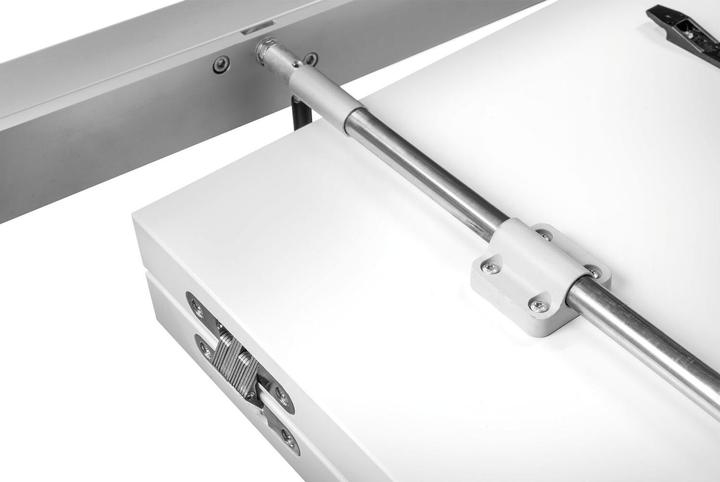 Actual product image Pöttker TOPSLIDE extension table runner, extension 620 mm, length 1000 mm, steel/aluminium