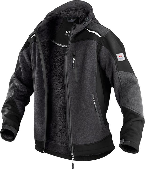 Produktbild Kübler Strickjacke mit Teddyfutter (XXL)