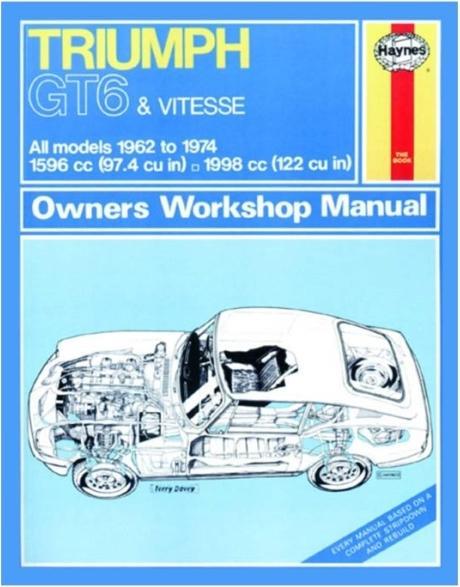Image du produit Triumph Gt6 & Vitesse (Anglais, Haynes Publishing, 2013)
