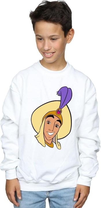 Immagine prodotto Disney Aladdin Prince Ali Face Felpa Ragazzi (152, 158)