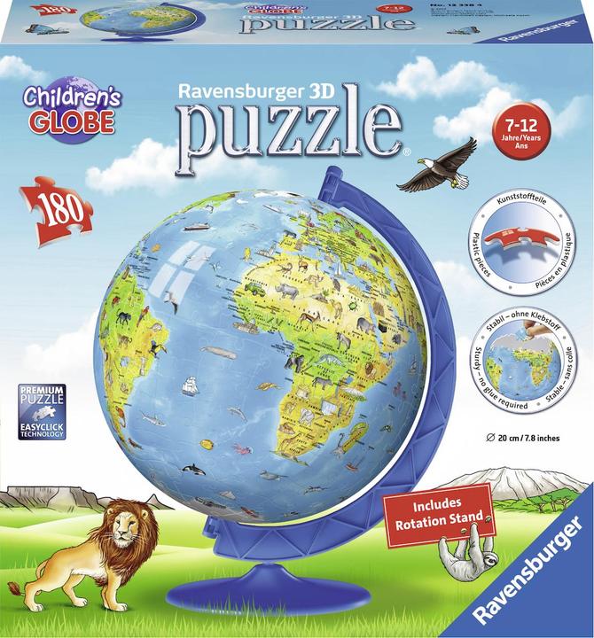 Ravensburger Globo 3D XXL per bambini (180 pezzi)