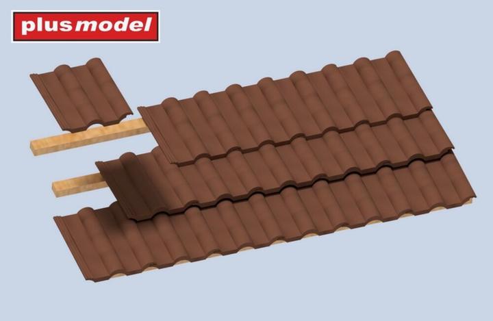 Produktbild Plus Model Roof tiles corrugated 84 pcs