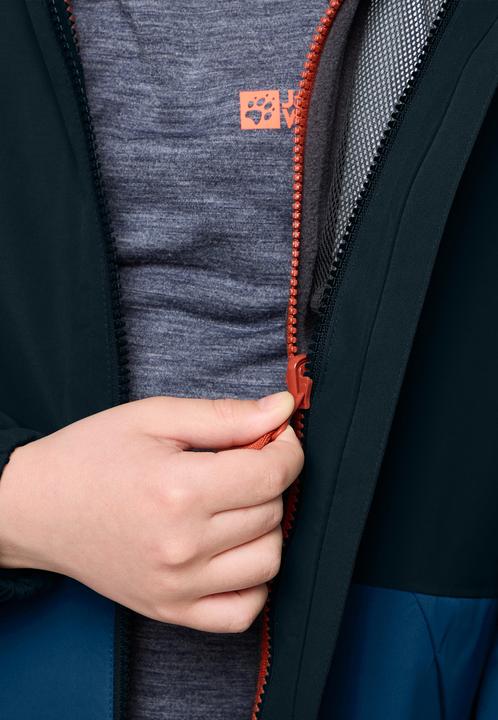 Actual product image Jack Wolfskin Kid's Iceland 3-in-1 Jacket (116)