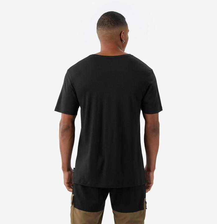 Image du produit Simond T-shirt manches courtes 100 % laine mérinos homme, Merino 100% noir (L)
