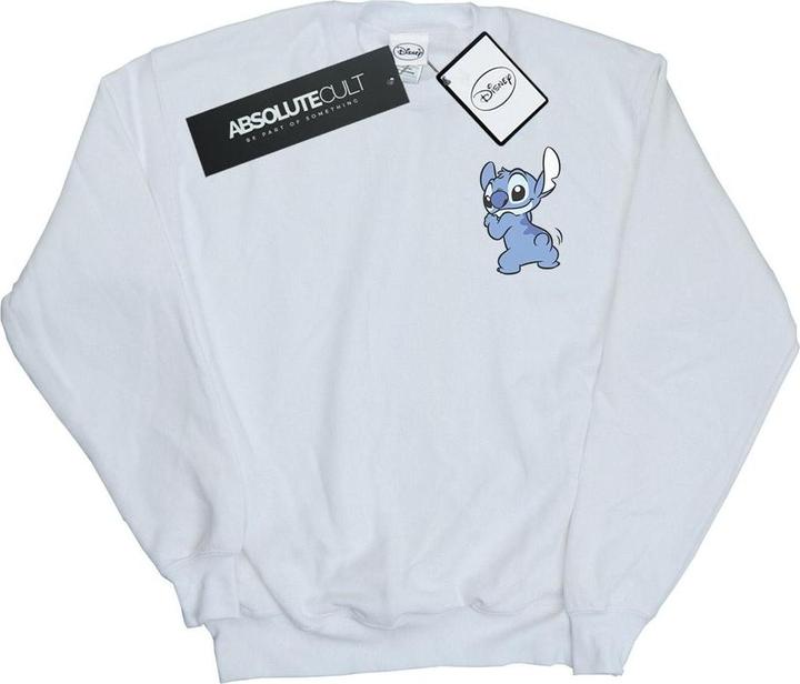Disney Lilo And Stitch Stitch Backside Breast Print Sweatshirt (XXL)