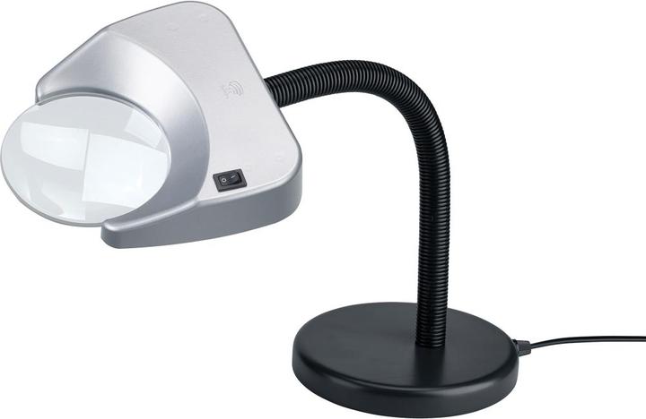 Produktbild Schweizer Standlupenleuchte Tech-Line Vergrösserung 2x LED Linsen-Ø 120 mm