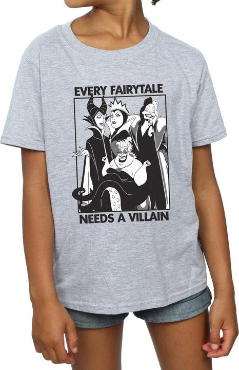 Produktbild Disney Every Fairy Tale Needs A Villain TShirt Mädchen (152, 158)