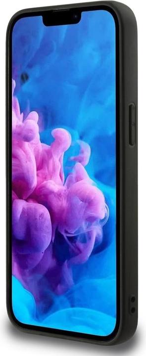 Actual product image Guess Case 4G Flowers Print MagSafe for iPhone 16e black (Apple iPhone 16e)