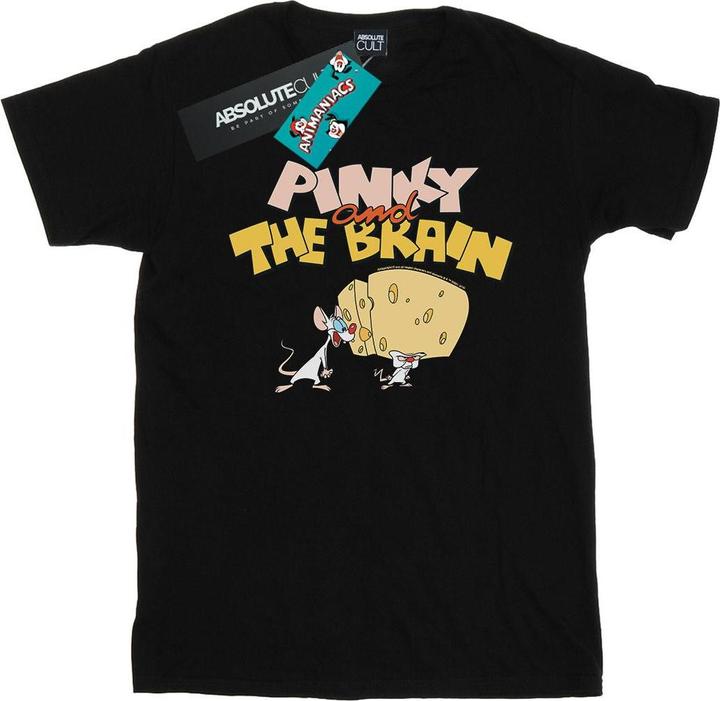 Produktbild Universal Textiles Pinky And The Brain Cheese Head TShirt (S)