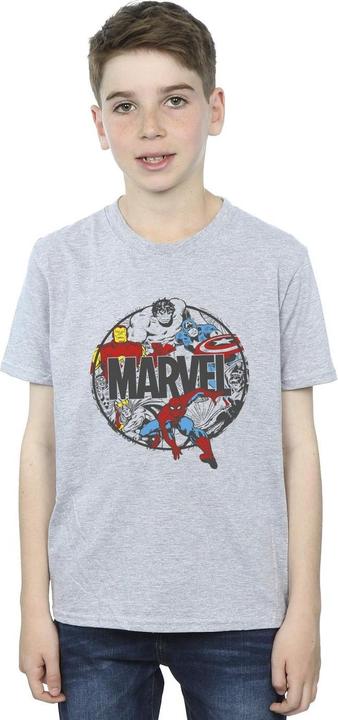 Actual product image Boys Comics Character Circle T-Shirt (128)