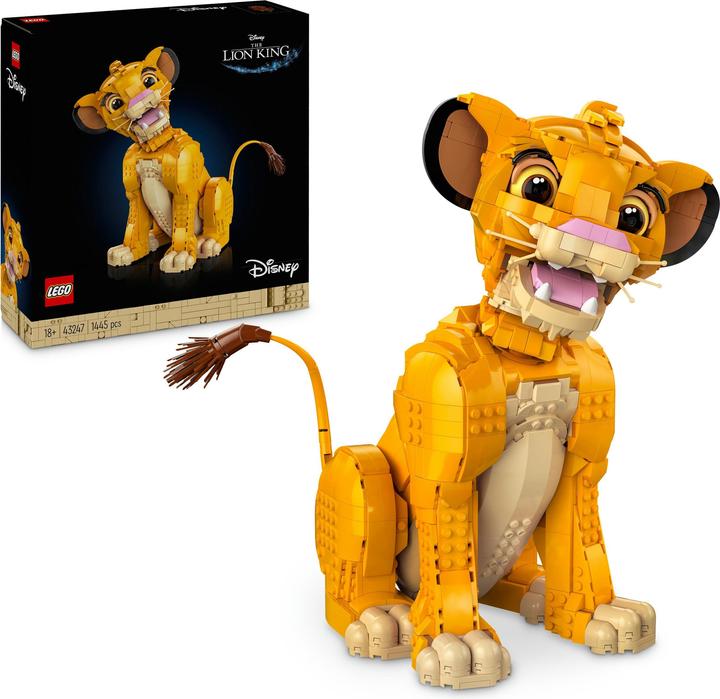 Produktbild LEGO Simba, Der junge König der Löwen (43247, LEGO Disney)