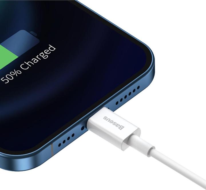 Actual product image Baseus USB Type A - Lightning (1 m, USB 2.0)