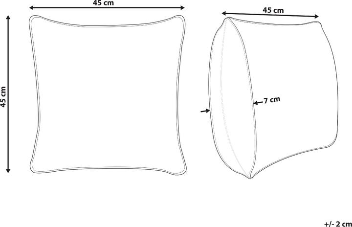 Actual product image Beliani Elettaria (45 x 45 cm)