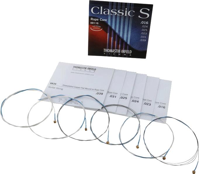 Produktbild Thomastik Classic S Hard Set (6 x, Gitarre, 0.04")