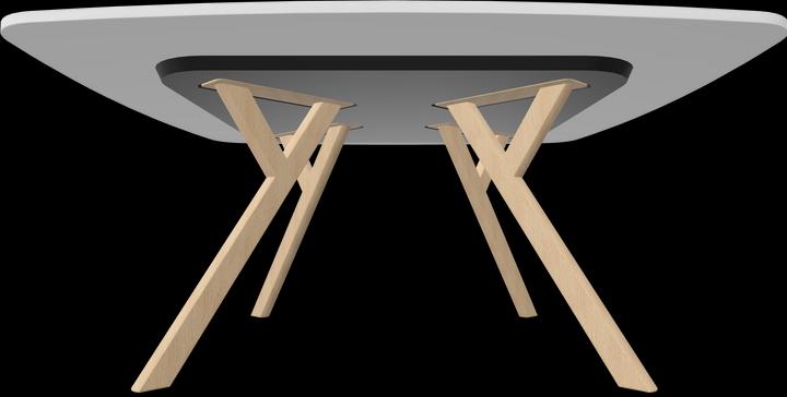 Image du produit Dietiker Felber T14 Table de réunion Square (1600 x 1600 x 720 mm)