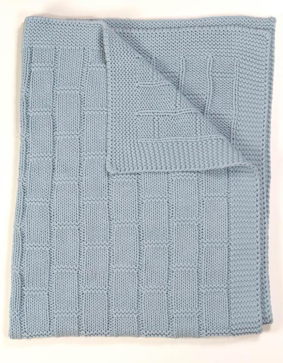 Kuli-Muli Baumwollstrickdecke (80 x 100 cm)