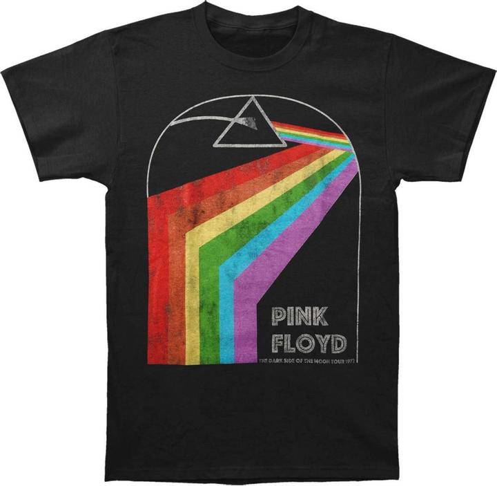Music Brand Dark Side of the Moon 1972 Tour TShirt