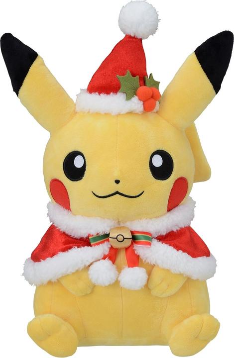 Actual product image Pokémon Pikachu Christmas Plush - 35.5 cm (35.50 cm)